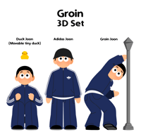 [DECOR] Groin 3D figurines (PREORDERS)