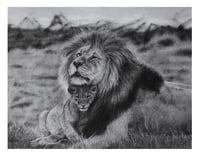 Giclee print “Here for you” 2022
