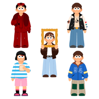 Image 1 of [DECOR] J-Hope Mini 3D figurines (PREORDERS)