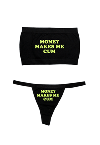Image 1 of MONEY      MAKES      ME      WET      TUBE      TOP      SET     
