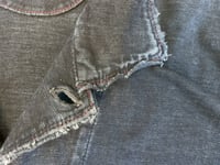 Image 5 of 45 rpm indigo dyed woven cotton cardigan, size 3 (fits L)