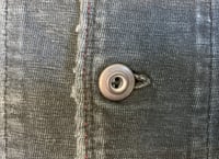 Image 7 of 45 rpm indigo dyed woven cotton cardigan, size 3 (fits L)