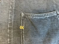 Image 6 of 45 rpm indigo dyed woven cotton cardigan, size 3 (fits L)