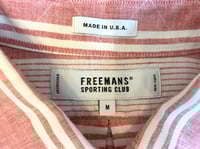 Image 3 of Freemans Sporting Club 2019ss knit cotton/linen shirt, made in USA, size M