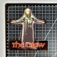 Image 2 of The Crow Die Cut Glossy Finish Vinyl Sticker