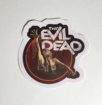 Image 1 of Red The Evil Dead Matte Vinyl Sticker