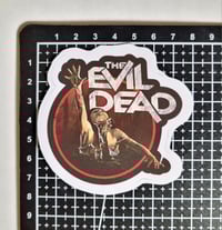 Image 2 of Red The Evil Dead Matte Vinyl Sticker