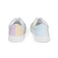 Image 4 of Women’s lace-up canvas shoes Light Color