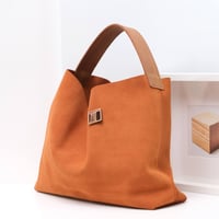 Image 4 of Ode to a Furoshiki in warm pumpkin