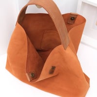 Image 5 of Ode to a Furoshiki in warm pumpkin
