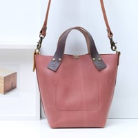 Image 3 of Funky Tote muted brick