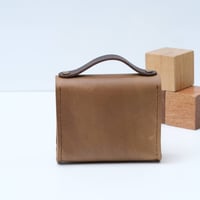 Image 3 of Little Lunch Purse in vintage tan