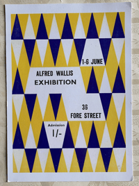 Image 1 of Alfred Wallis Exhibition Card