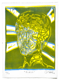 "Flash" (10/10) – Limited Edition Linocut