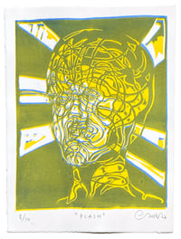  "Flash" (8/10) – Limited Edition Linocut