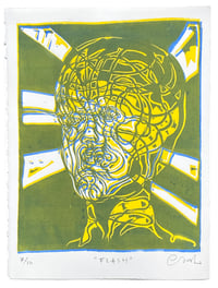  "Flash" (7/10) – Limited Edition Linocut