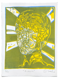  "Flash" (6/10) – Limited Edition Linocut