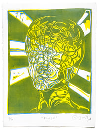  "Flash" (5/10) – Limited Edition Linocut