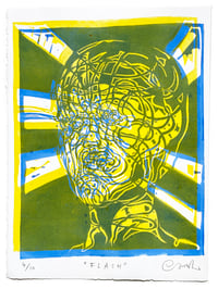  "Flash" (4/10) – Limited Edition Linocut