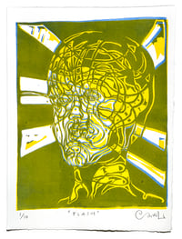  "Flash" (1/10) – Limited Edition Linocut