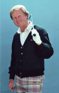 Image 12 of VINTAGE JACK NICKLAUS MADRAS PATCHWORK PANTS 