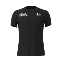 Image 1 of Black Tee UA X Team Sosa