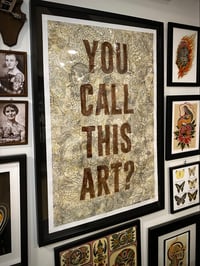 Image 2 of Mixed Media Collage painting 