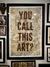 Image 1 of Mixed Media Collage painting 