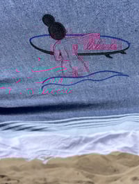 Image 2 of  PRE-COMMANDE - Fouta de plage brodée "LIBERTE" - Collab' ADOLIE
