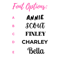 Image 3 of Personalized Name Bandana Add-On