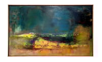 Image 1 of Original Canvas - Harvest Swallows - 60" x 36"