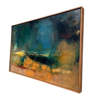 Image 3 of Original Canvas - Harvest Swallows - 60" x 36"