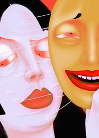 Mask1 - giclée print