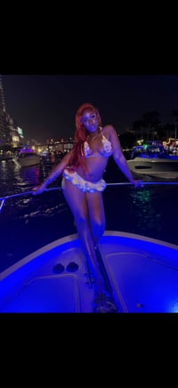 Image 1 of  Crochet Ruffle Skirt Coverup