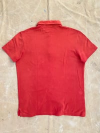 Image 3 of RRL FADED RED POLO SHIRT