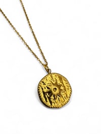 Image 2 of Collier médaille sun