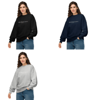 Built to Break Limits Unisex Organic Oversized Sweatshirt