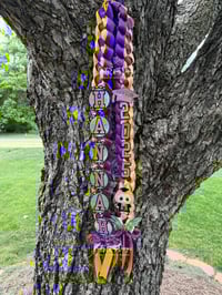 Image 3 of Graduation Lei 2025 | Braided Ribbon Lei for Seniors | Custom Senior Night Gift | Personalized Gr...