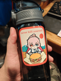 Image 2 of Hoshino Never Kill Yourself sticker