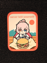 Image 1 of Hoshino Never Kill Yourself sticker