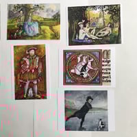 Bridget Time Travelling Postcards 2025 - Set One
