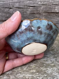 Image 4 of Sleeping Fox, Leaf Pattern, Trinket Bowl