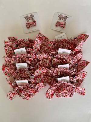 Image of Bikini en liberty Freyja Daisy rose coquelicot 