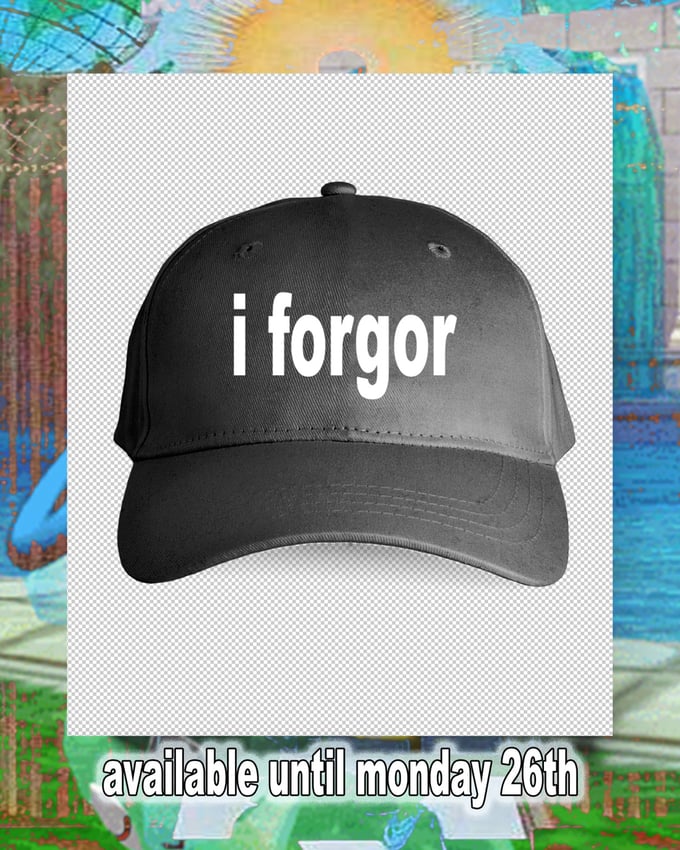 Image of i forgor hat