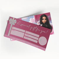 DL Silk Gift Voucher Print