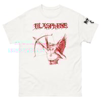 Image 4 of Blasphemy "Wild Rags" Throwback T-Shirt (Black or White Shirt)