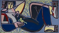 "Woman with Buttercups" by America Martin