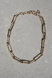 Image 2 of Brass Wabi Chain Necklace