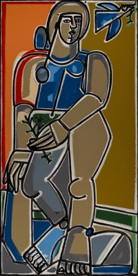 "Fly Home with the Message of Peace Little Bird" by America Martin