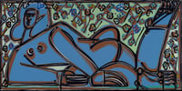 "Woman in Blue" by America Martin